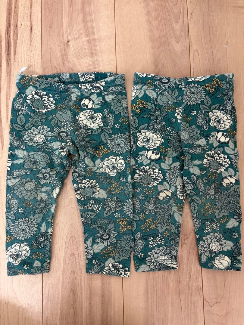 H&M ユニクロ ベビーパンツ 8本 74 80 双子 お揃い まとめ売りの写真5枚目