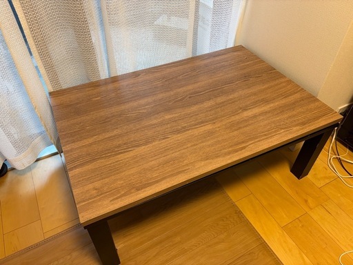 ダイニングテーブル　こたつ　こたつ布団付き