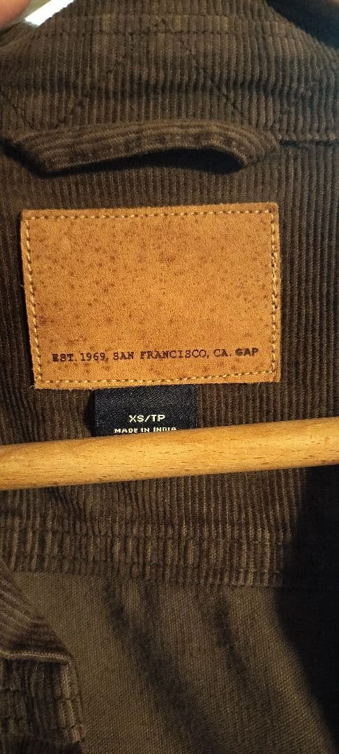 GAP ギャップ 1969 コーデュロイジャケット XSの写真2枚目