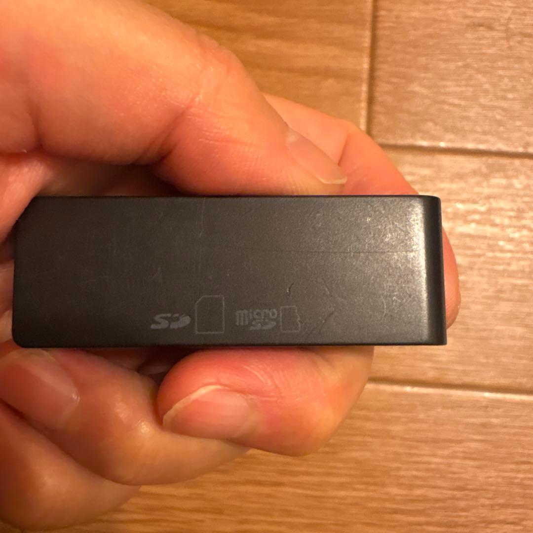 iBUFFALO 変換アダプタ　 USB接続 ブラックの写真3枚目