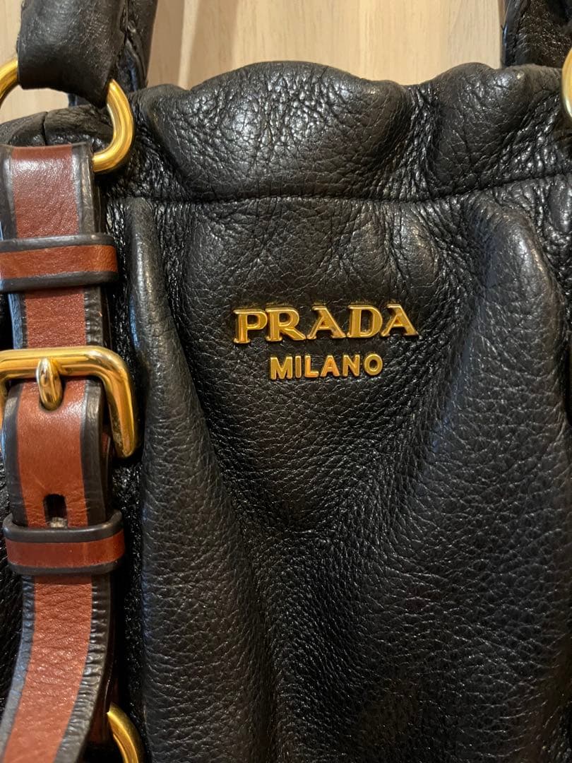 PRADA プラダ BN1772 Cervo レザー 2WAY ショルダーバッグの写真3枚目