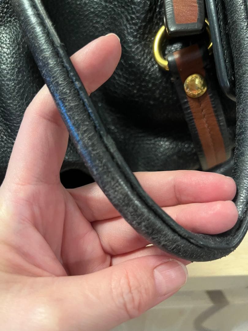 PRADA プラダ BN1772 Cervo レザー 2WAY ショルダーバッグの写真6枚目