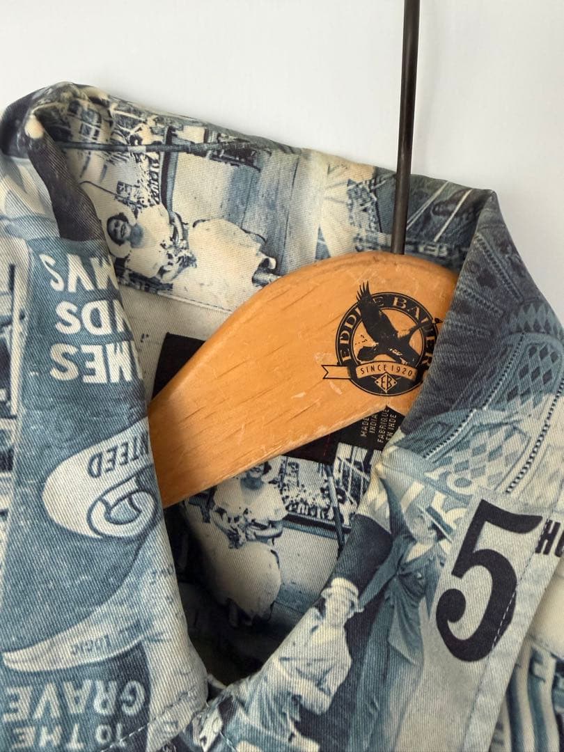 RRL(ダブルアールエル)プリント柄シャツの写真4枚目