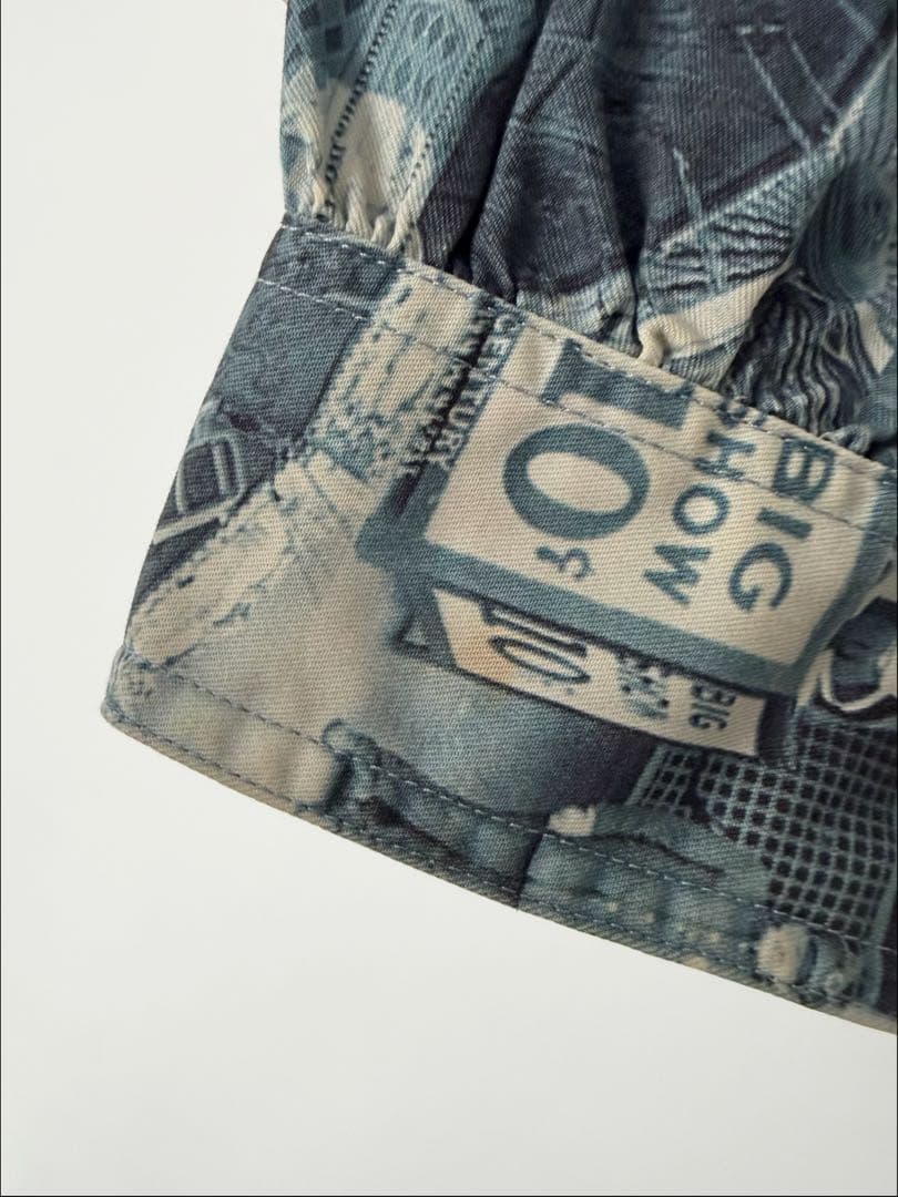 RRL(ダブルアールエル)プリント柄シャツの写真6枚目