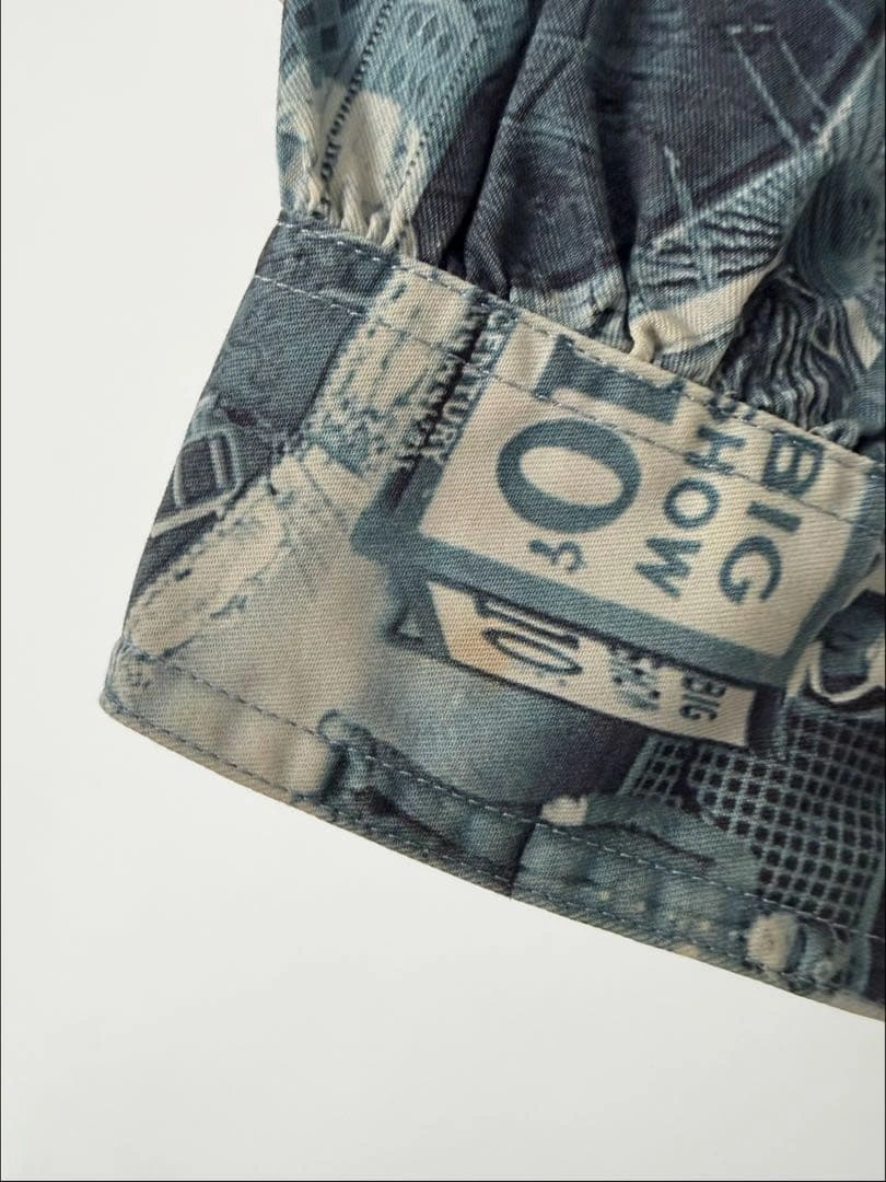 RRL(ダブルアールエル)プリント柄シャツの写真6枚目