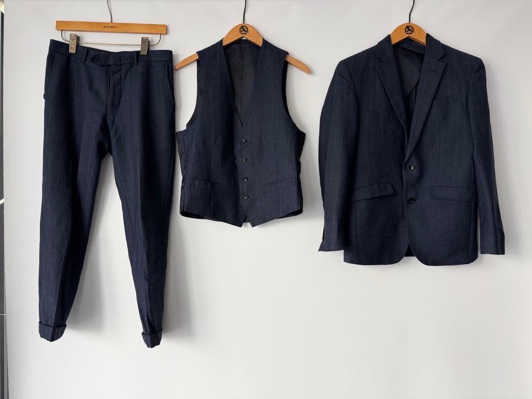 SUITSELECT(スーツセレクト)ビジネススーツ 3Pセットの写真2枚目
