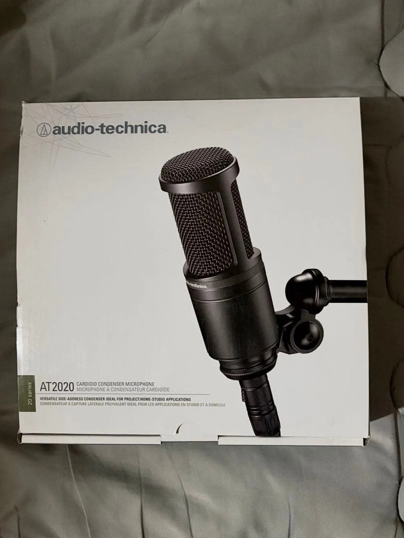 audio-technica AT2020 コンデンサーマイク