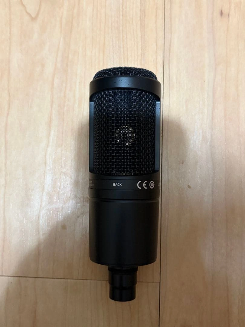 audio-technica AT2020 コンデンサーマイクの写真3枚目