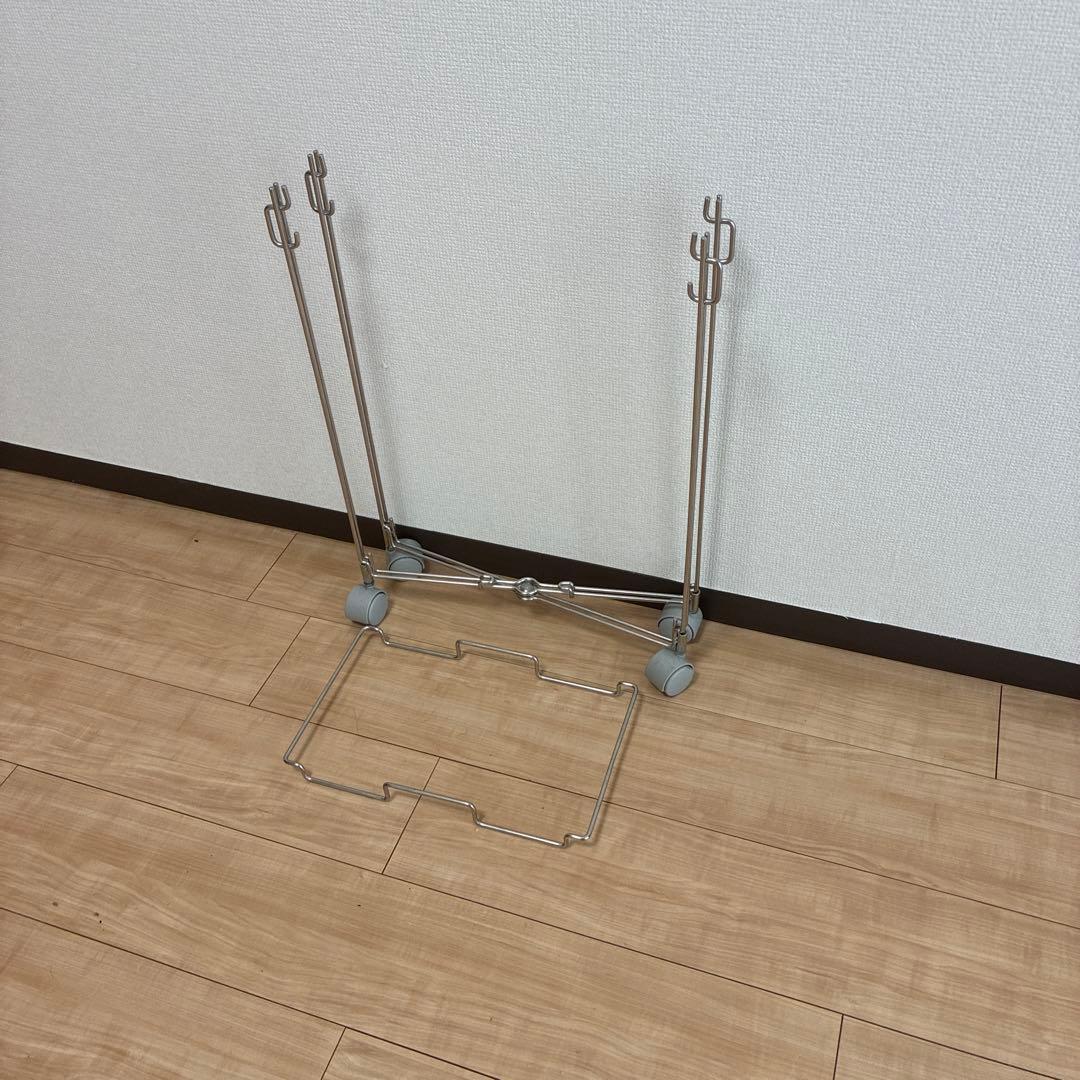 無印良品　ステンレス　たためるごみ袋ホルダーの写真2枚目