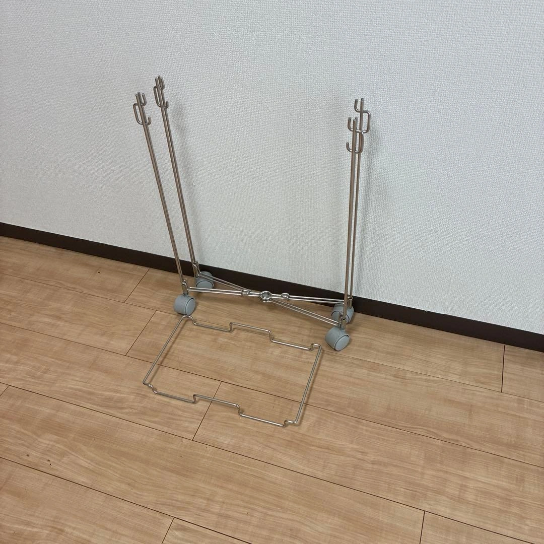無印良品 ステンレス たためるごみ袋ホルダーの写真2枚目