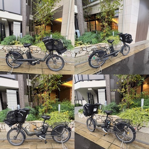 【メジャー整備済】 BRIDGESTONE ブリヂストン電動アシスト自転車 20イン 走行◎ 8.7Ah バッテリーの写真5枚目