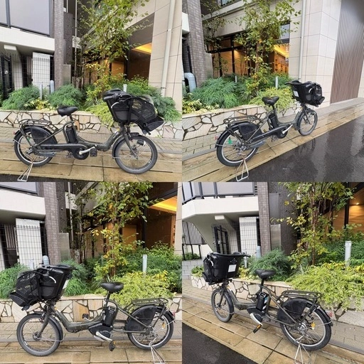 【メジャー整備済】 BRIDGESTONE ブリヂストン電動アシスト自転車 20イン 走行◎ 8.7Ah バッテリーの写真5枚目