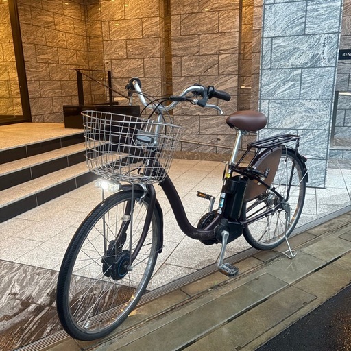 【2021年モデル】 BRIDGESTONE FRONTIA DX 電動アシスト自転車 バッテリーに自動充電機能搭載