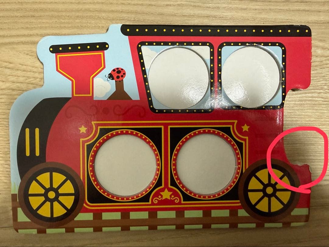 【10/5処分予定】KUMON 絵あわせ きしゃポッポ あいうえお 知育玩具の写真5枚目