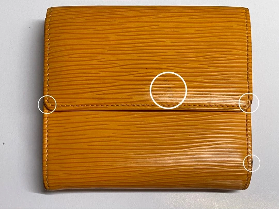 LOUIS VUITTON ルイ ヴィトン 3つ折り財布 オレンジ 最終価格の写真2枚目