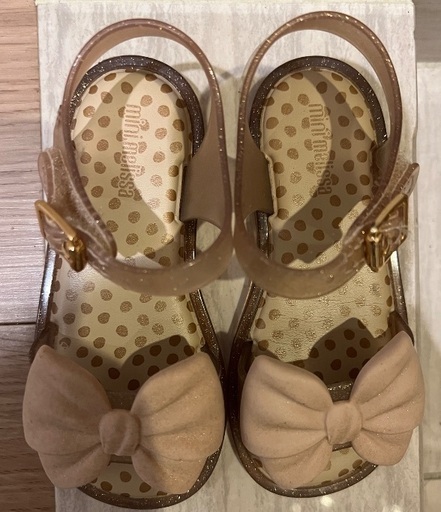 mini melissaのサンダルの写真2枚目