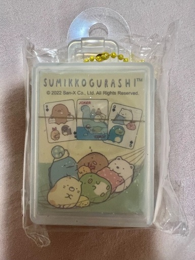 [新品、未使用]すみっコぐらしのトランプ