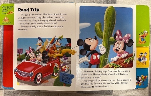 英語絵本「Mickey Mouse ClubHouse Carryalong Treasury」の写真3枚目