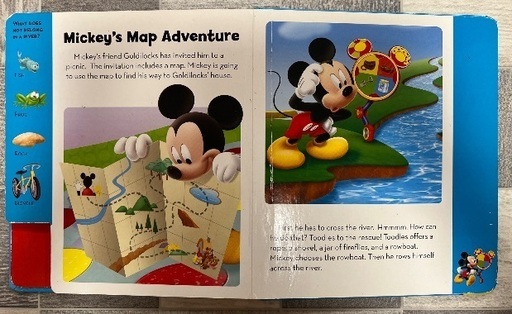 英語絵本「Mickey Mouse ClubHouse Carryalong Treasury」の写真5枚目