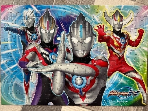 ウルトラマンオーブのジグソーパズル 108ピースの写真2枚目