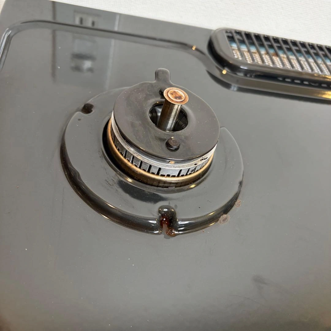 Paloma ガスコンロ IC-S37BM-L 都市ガス グリル未使用 ホース付の写真5枚目