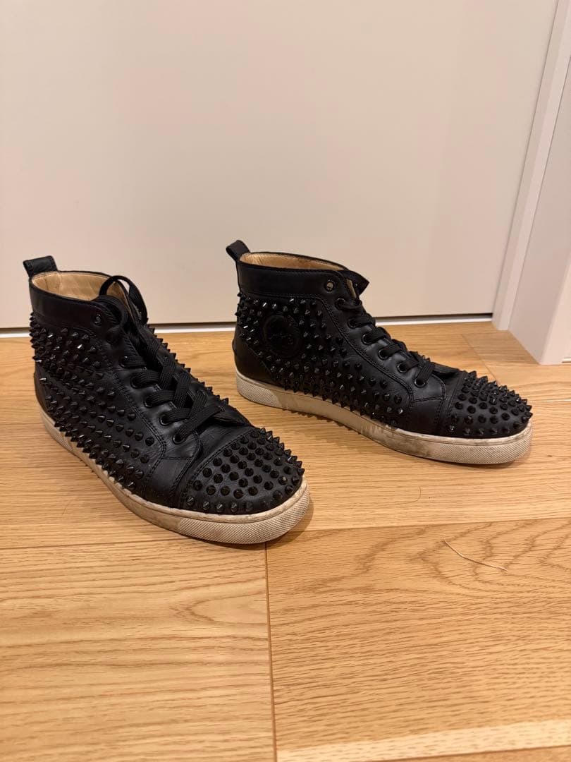 【格安】ルブタン 黒のハイカット 41(27cm)の写真2枚目