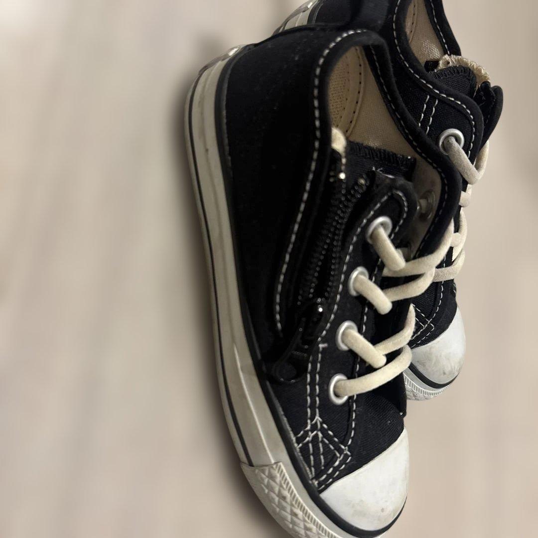 CONVERSE キッズ スニーカー ブラック 16cmの写真5枚目