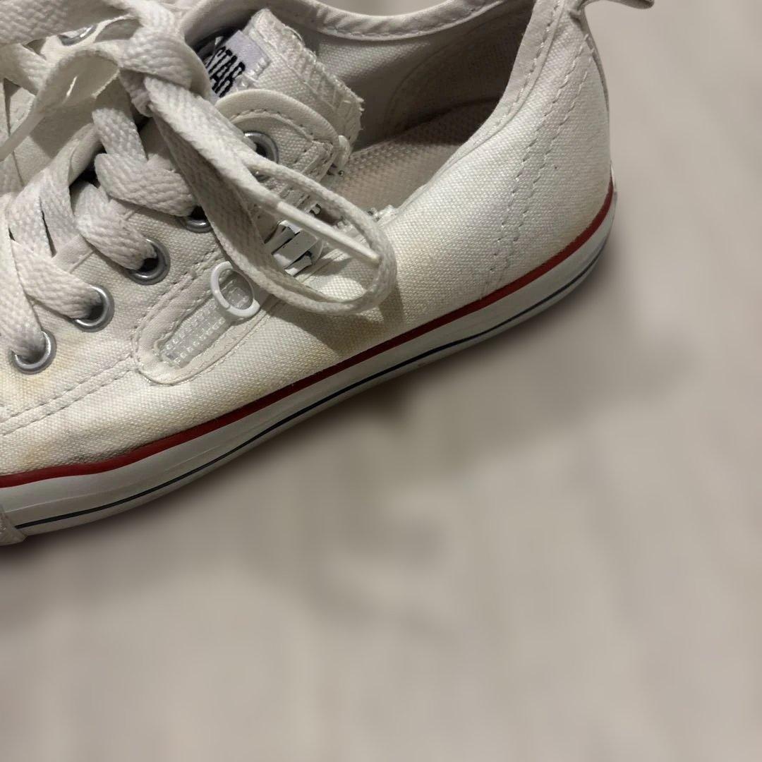 CONVERSE キッズ スニーカー ホワイト 19cmの写真3枚目