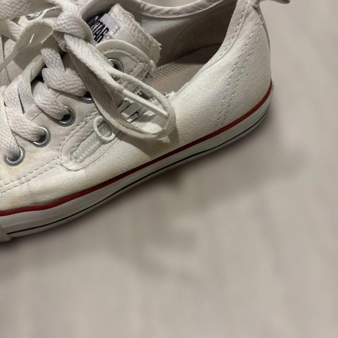 CONVERSE キッズ スニーカー ホワイト 19cmの写真3枚目