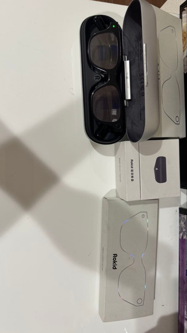 超美品Rokid Glasses(AIスマートグラス)フルセット 新品同様