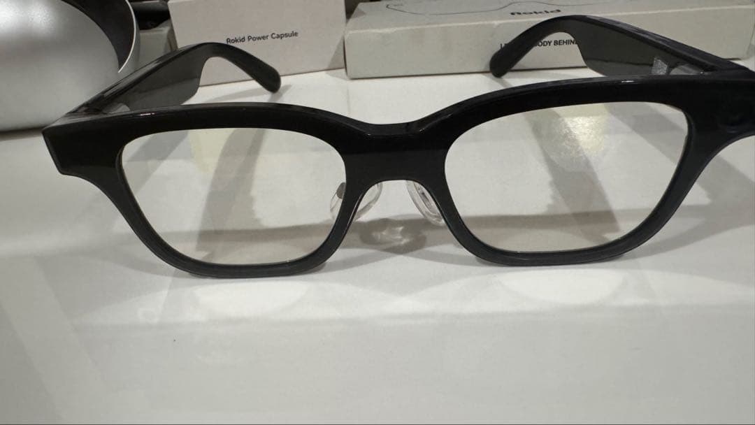超美品Rokid Glasses(AIスマートグラス)フルセット 新品同様の写真5枚目