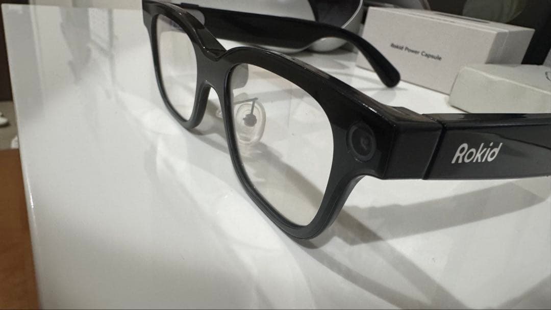 超美品Rokid Glasses(AIスマートグラス)フルセット 新品同様の写真6枚目