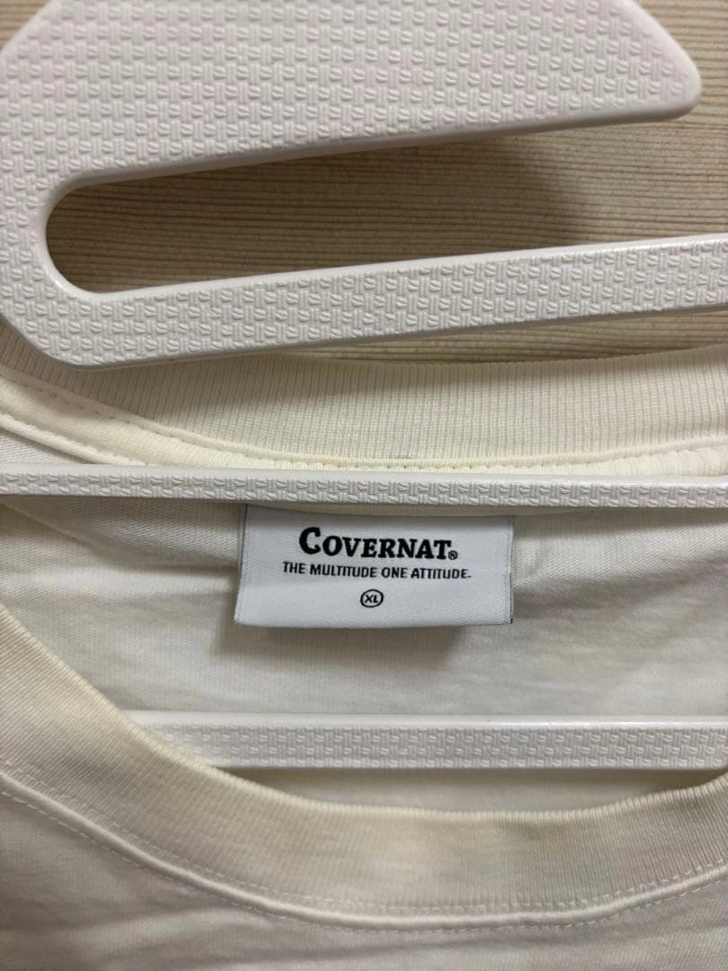 COVERNAT Tシャツ ホワイト メンズの写真3枚目