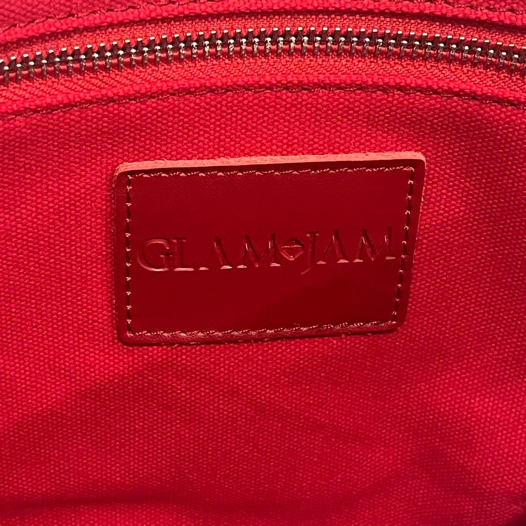 【新品タグ付】GLAM JAM グラムジャム コーンスタッズショルダー2way黒の写真4枚目
