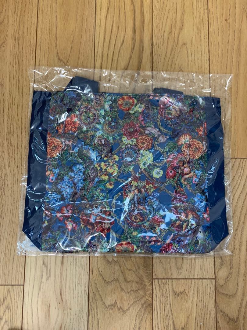【新品未使用】花柄トートバッグ