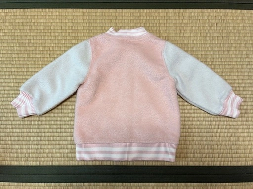 サニーランドスケープ ベビー用アウター 90 ピンク ジャケット 上着の写真2枚目