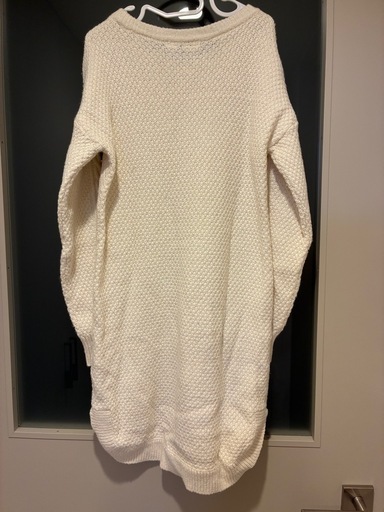 GAP KIDS ケーブルニット ワンピース ホワイト 130 ギャップの写真2枚目