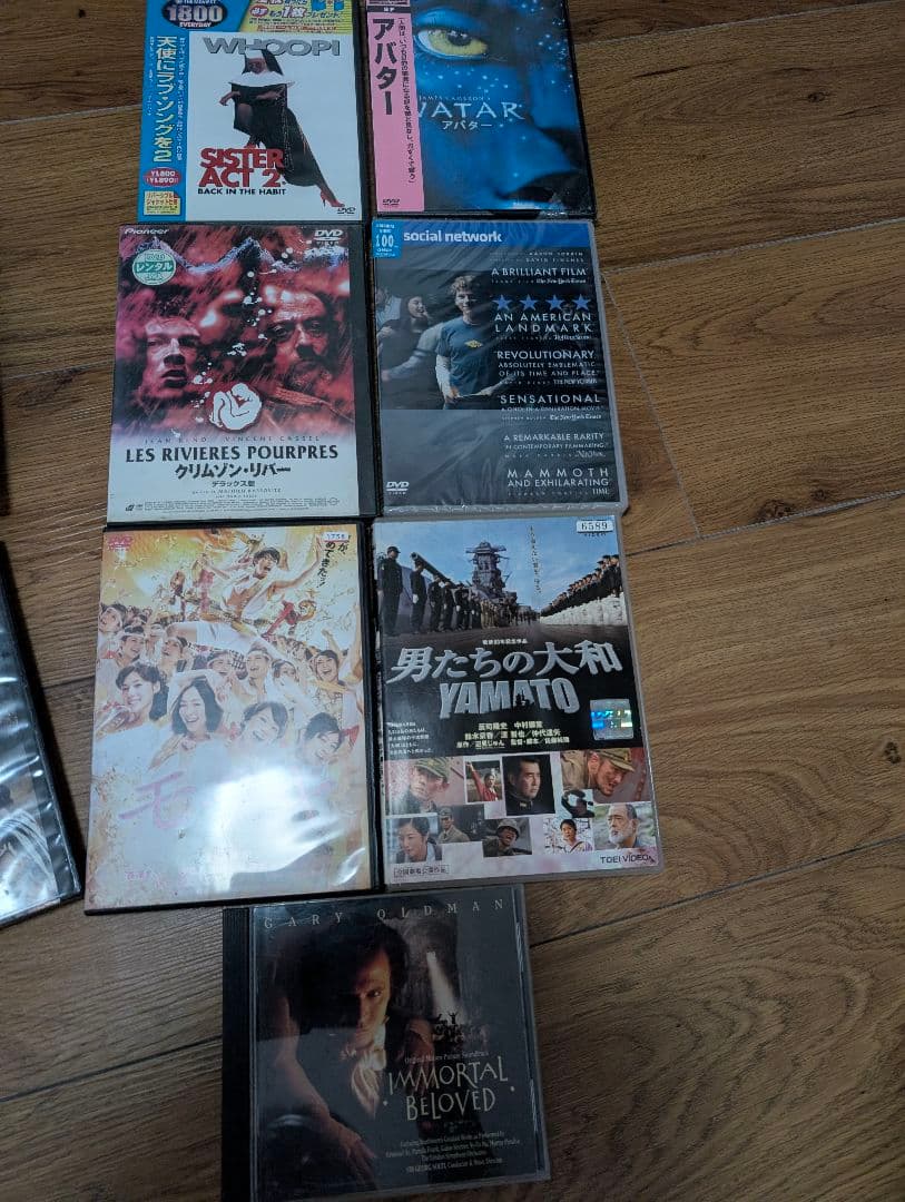 洋画・邦画・音楽DVD/VHS 大量まとめ売りセットの写真2枚目