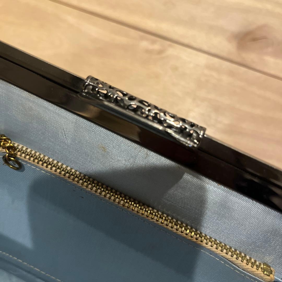 ビーズ装飾 クラッチバッグ パーティーバッグの写真4枚目