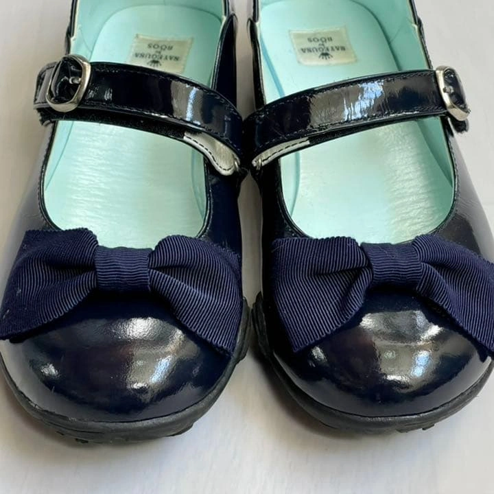 SAEGUSA サエグサ エナメル リボンシューズ23cm オケージョン 美品の写真6枚目