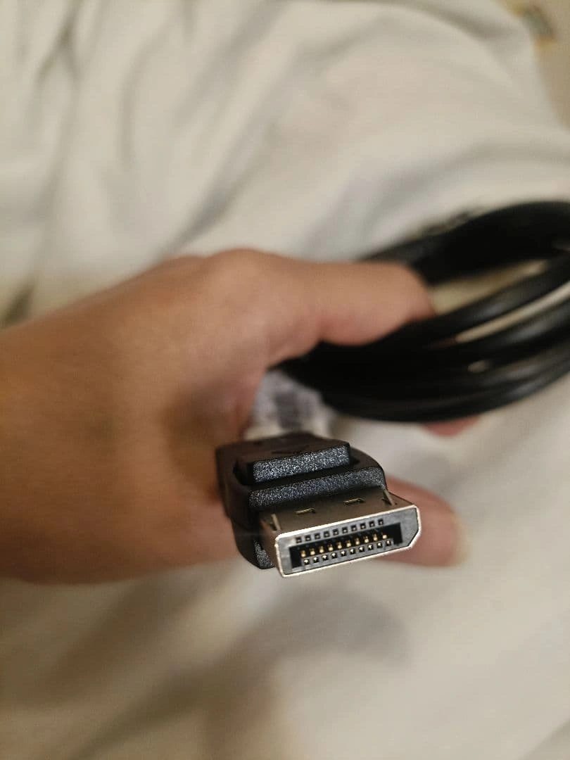 1本新品未使用hp純正Displayportケーブル ディスプレイポートケーブルの写真2枚目