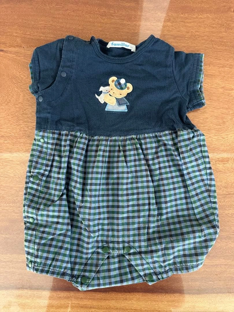 familiar ファミリア 袖付ロンパス 現行品の写真4枚目