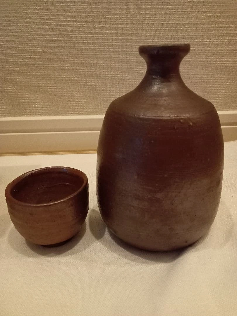 備前焼 徳利 金重陶弘造の写真2枚目