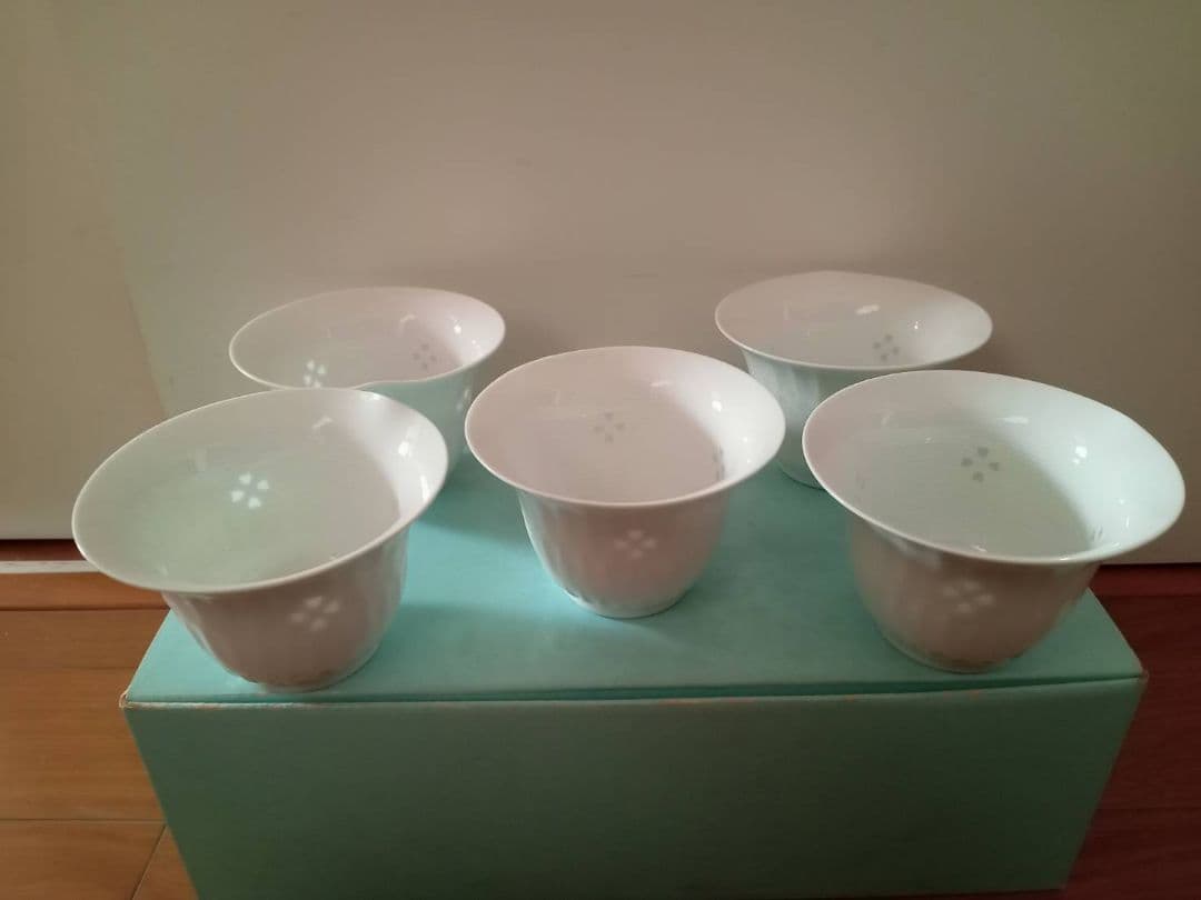 雅峰　CRYSTAL WHITE　湯呑