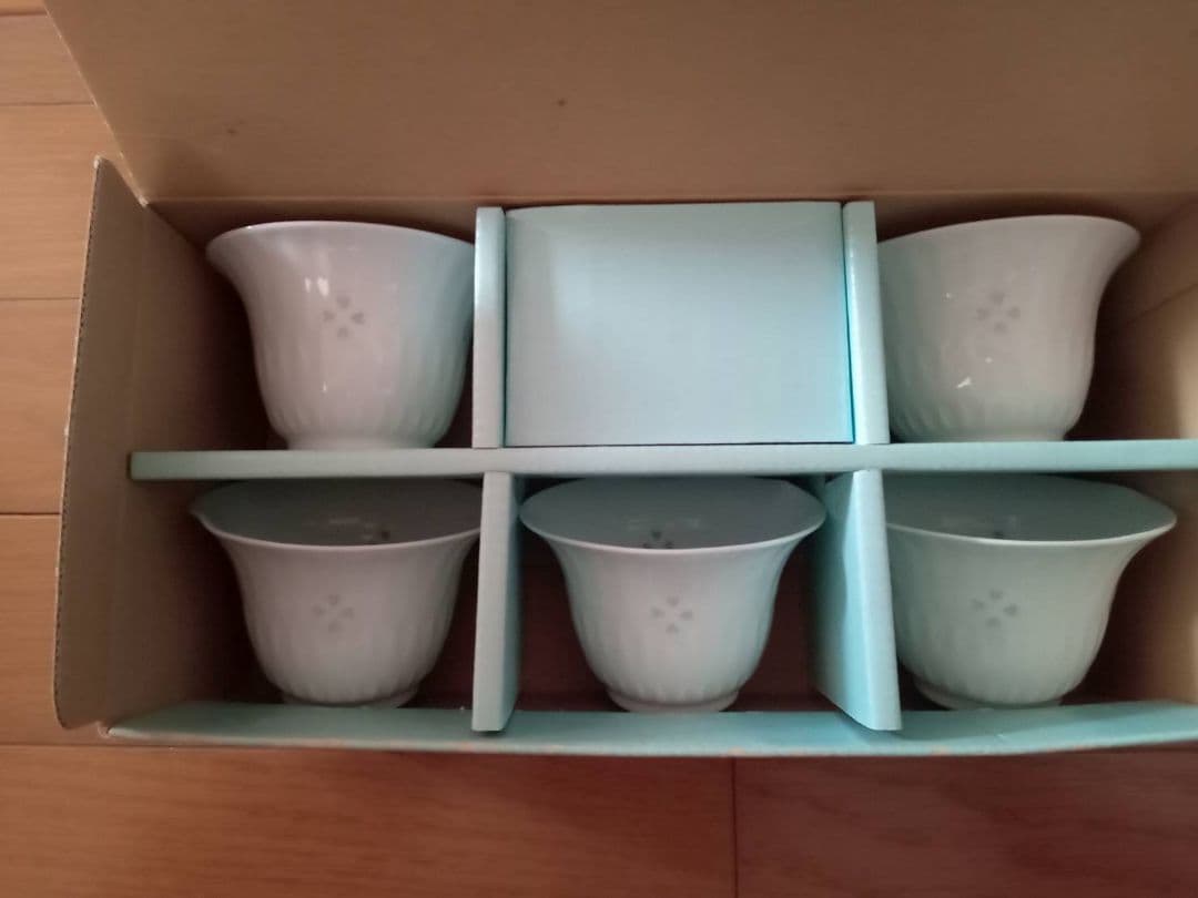 雅峰　CRYSTAL WHITE　湯呑の写真5枚目