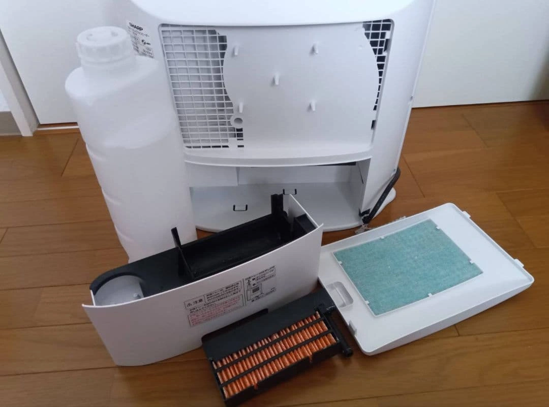 加湿セラミックファンヒーターHX-L120の写真5枚目