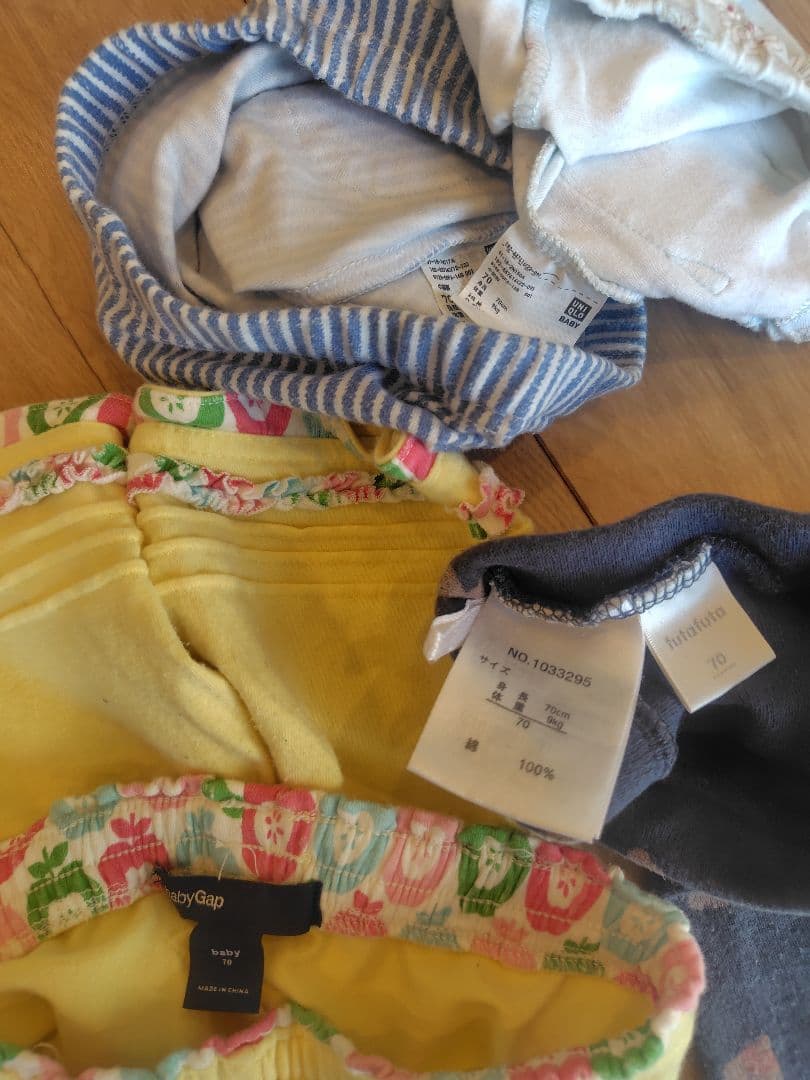 ユニクロ GAP futafutaベビー用レギンス パンツ ズボン4着の写真6枚目