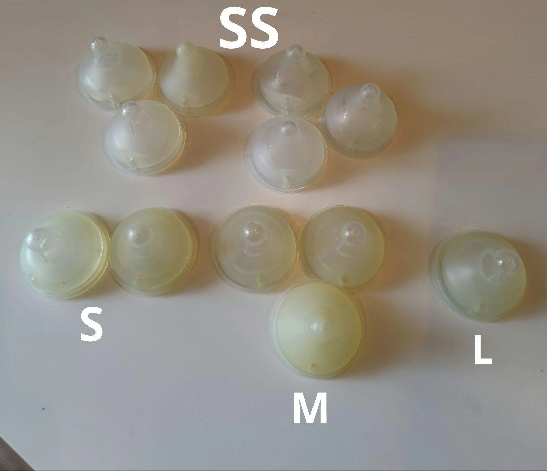 母乳実感 乳首12個セット SS.S.M.L