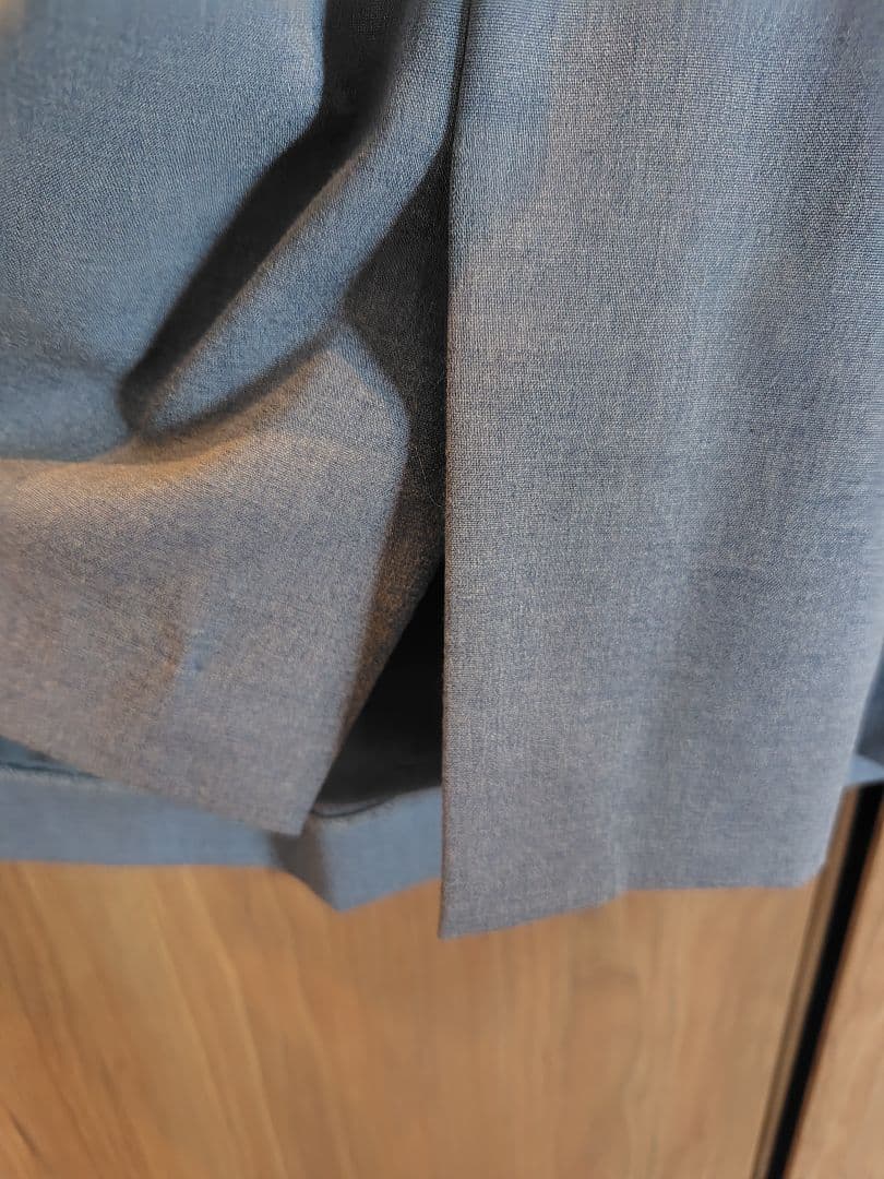 Talbots ブルーグレー ノースリーブ ワンピースの写真5枚目