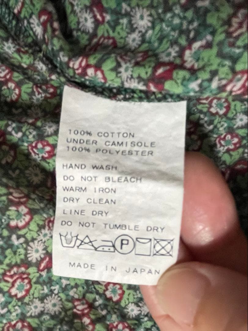 SPICK AND SPAN 花柄 七分袖 ワンピースの写真6枚目